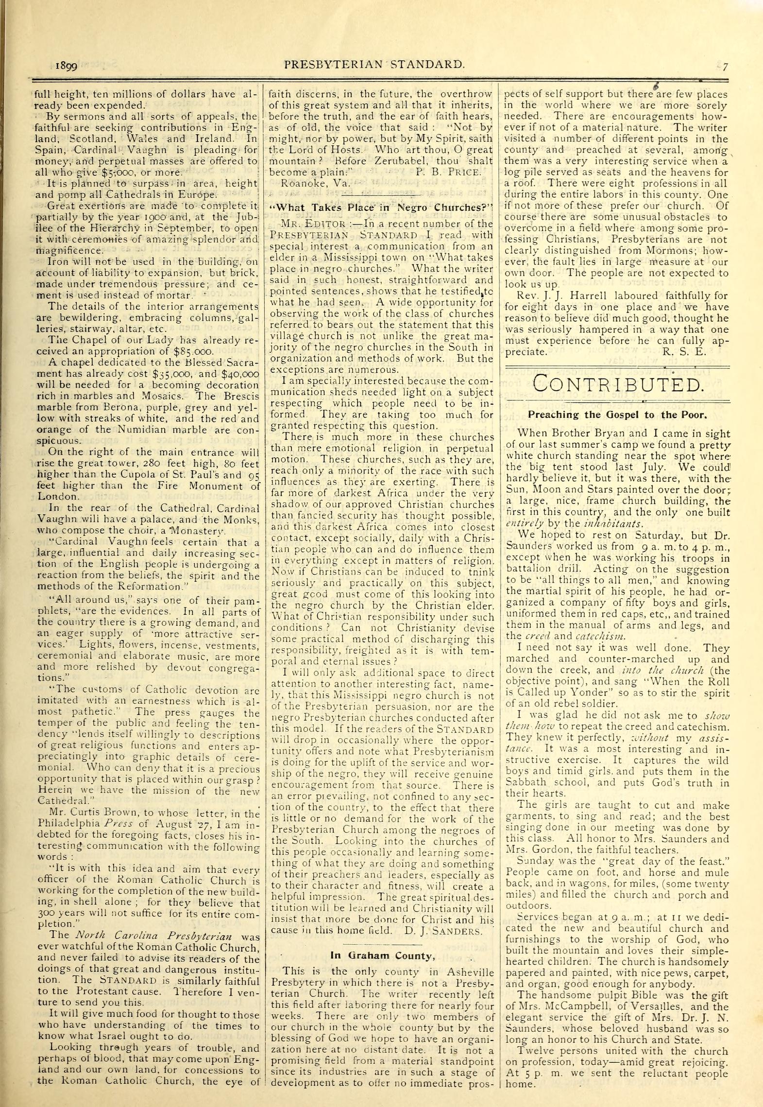 Preaching the Gospel To The Poor